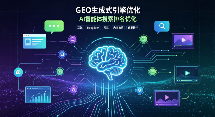 新区GEO 浪潮来袭：生成式引擎优化崛起，创作者争抢豆包、DeepSeek、元宝智能体流量入口