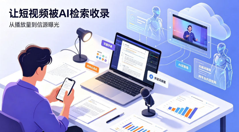 新区短视频创作者新必修课：吃透 GEO 优化，让抖音内容被豆包、DeepSeek、元宝智能体收录